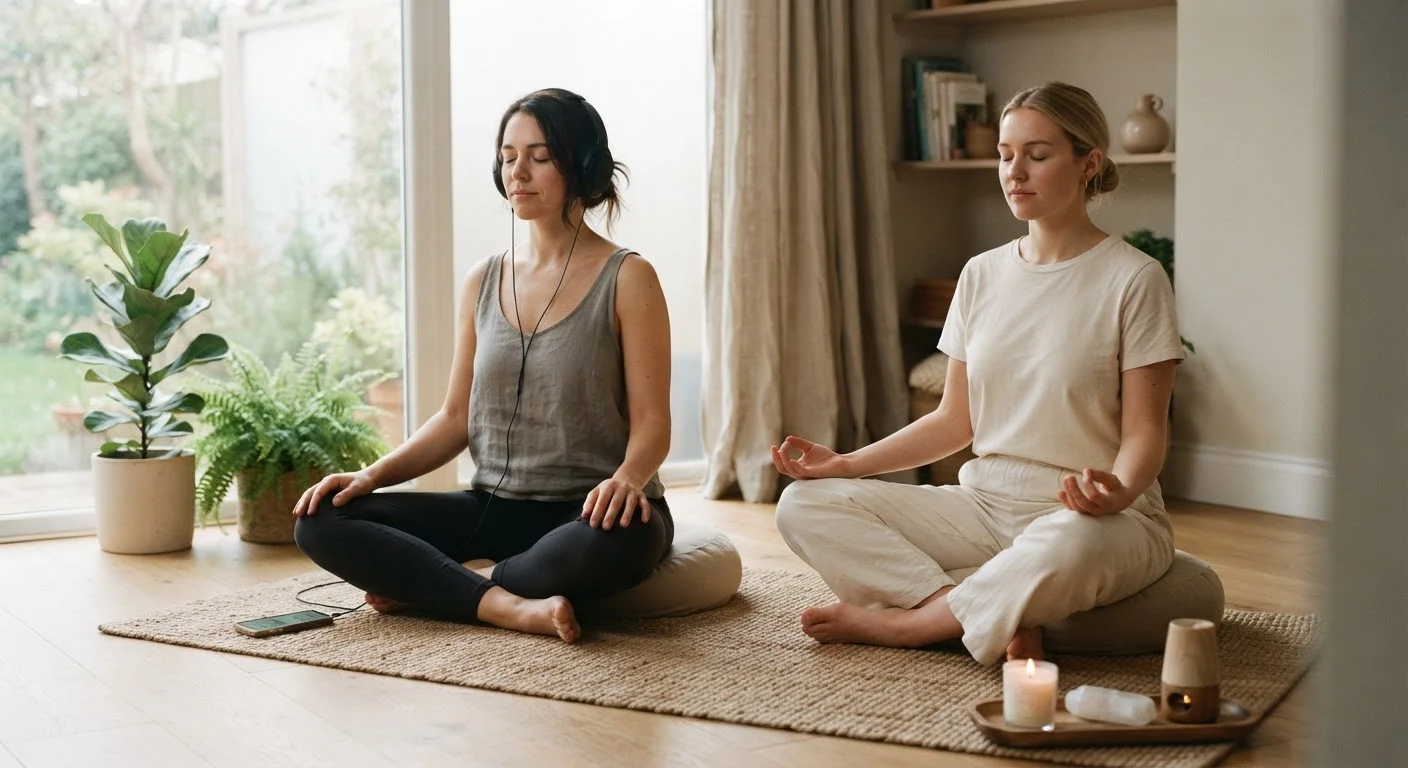 Guided vs. Unguided Mindfulness Practice
