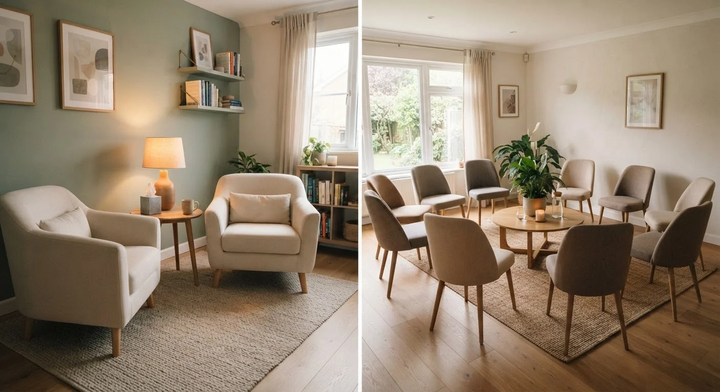 Individual Therapy vs. Group Therapy: Choosing the Right Format