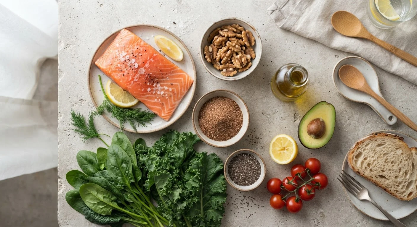 Omega-3 Fatty Acids: Food Sources, Functions, and What the Evidence Says