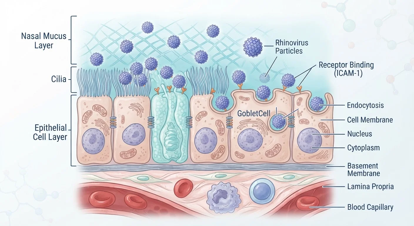 The Lifecycle of a Common Cold