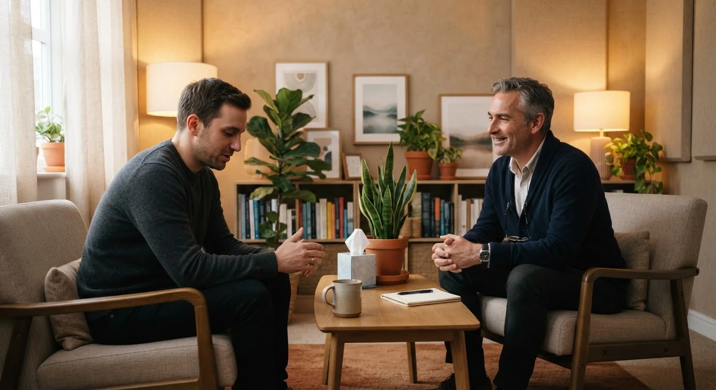 What Happens in Men's Therapy — and What Most People Get Wrong About It