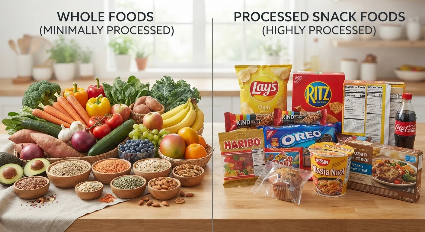 Whole Foods vs. Ultra-Processed Foods: Understanding the Difference